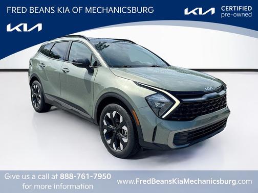 Green 2023 Kia Sportage X-Line