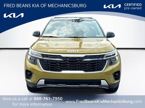 Green 2024 Kia Seltos S