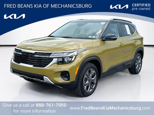 Green 2024 Kia Seltos S