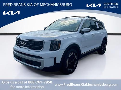 Glacial White Pearl 2025 Kia Telluride S