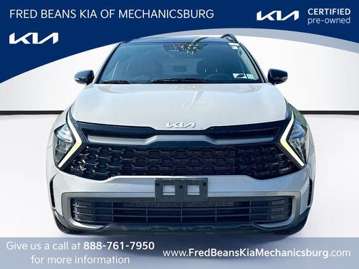 Gray 2023 Kia Sportage X-Line