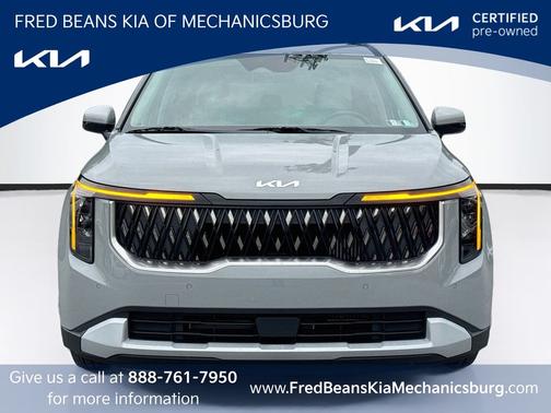 Ceramic White 2026 Kia Carnival Hybrid EX