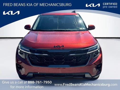 Mars Orange 2025 Kia Seltos X-Line