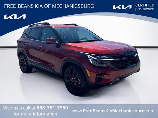 Mars Orange 2025 Kia Seltos X-Line