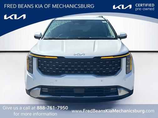 Snow White Pearl 2025 Kia Carnival Hybrid SX