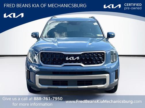 Midnight Lake Blue 2023 Kia Telluride EX X-Line