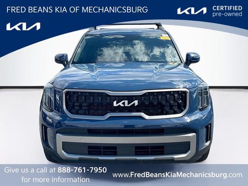 Midnight Lake Blue 2023 Kia Telluride EX X-Line