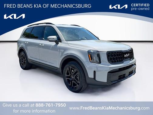 Gray 2024 Kia Telluride EX X-Line