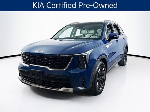 Midnight Lake Blue 2025 Kia Sorento S