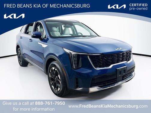Midnight Lake Blue 2025 Kia Sorento S