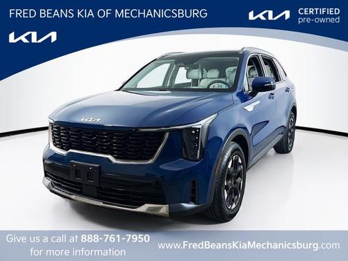Midnight Lake Blue 2025 Kia Sorento S