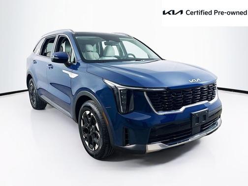 Midnight Lake Blue 2025 Kia Sorento S