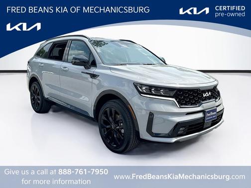 Gray 2023 Kia Sorento SX