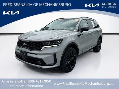 Gray 2023 Kia Sorento SX
