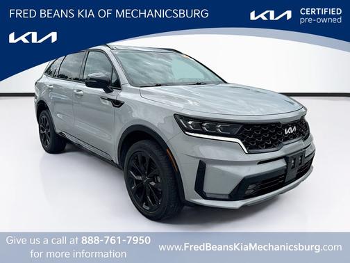 Gray 2023 Kia Sorento SX