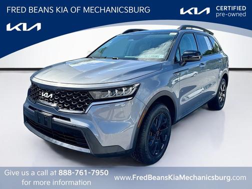 Silver 2023 Kia Sorento X-Line S