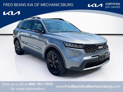 Silver 2023 Kia Sorento X-Line S