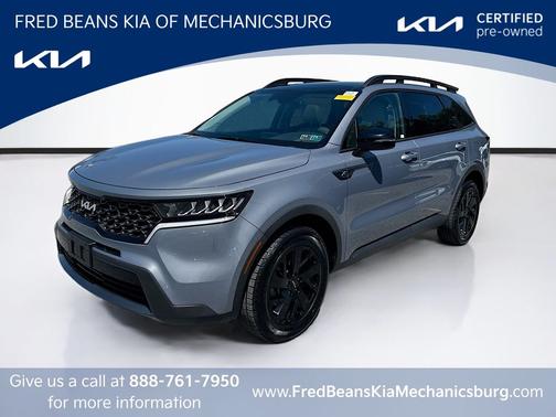 Silver 2023 Kia Sorento X-Line S