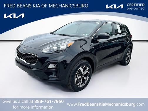 Black Cherry 2021 Kia Sportage LX