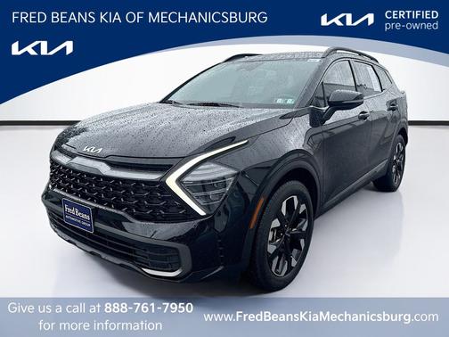 Ebony Black 2024 Kia Sportage X-Line