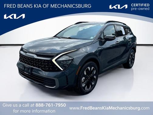 Gray 2023 Kia Sportage X-Line