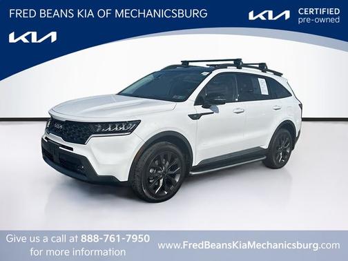 Glacial White Pearl 2023 Kia Sorento X-Line EX