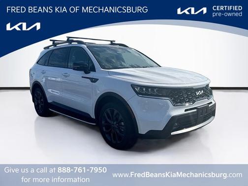 Glacial White Pearl 2023 Kia Sorento X-Line EX