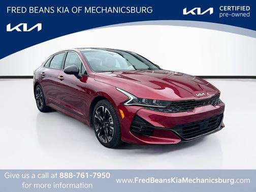 Passion Red 2024 Kia K5 GT-Line