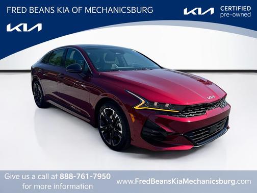 Passion Red 2024 Kia K5 GT-Line