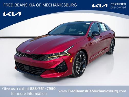 Passion Red 2024 Kia K5 GT-Line