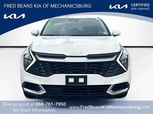Snow White Pearl 2023 Kia Sportage Hybrid LX