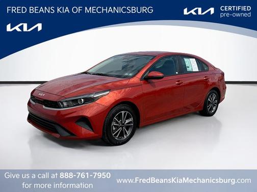 Fire Orange 2023 Kia Forte LXS