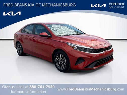 Fire Orange 2023 Kia Forte LXS