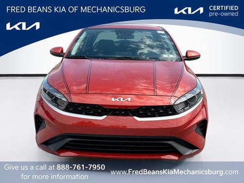 Fire Orange 2023 Kia Forte LXS