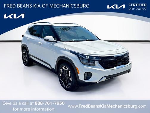 Snow White Pearl 2024 Kia Seltos SX