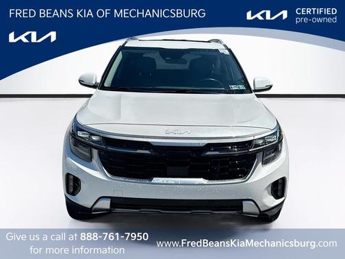 Snow White Pearl 2024 Kia Seltos SX