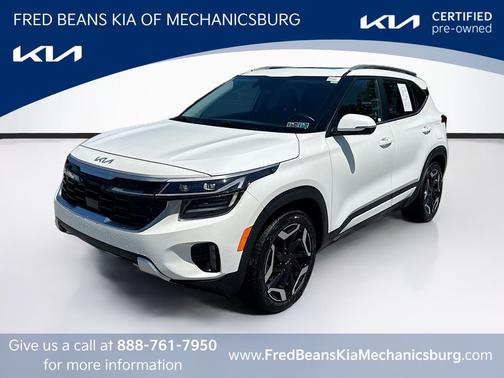 Snow White Pearl 2024 Kia Seltos SX
