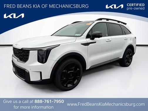 Glacial White Pearl 2024 Kia Sorento X-Line SX Prestige