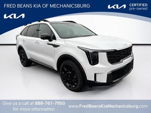 Glacial White Pearl 2024 Kia Sorento X-Line SX Prestige