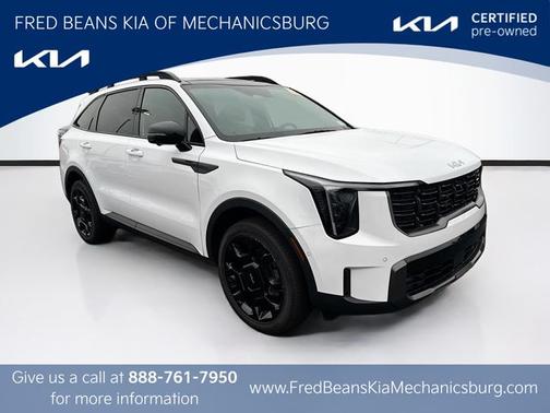 Glacial White Pearl 2024 Kia Sorento X-Line SX Prestige