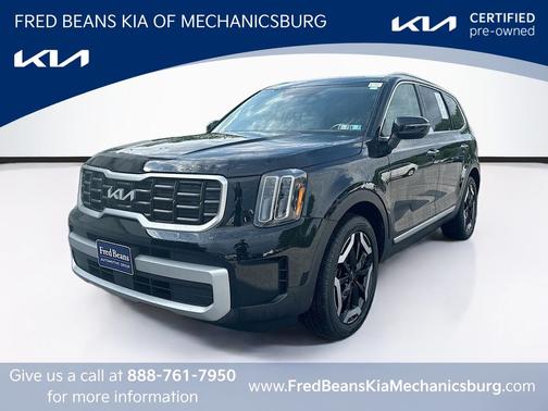 Ebony Black 2024 Kia Telluride S
