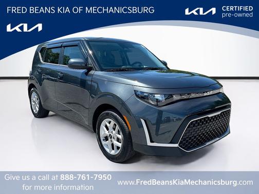 Gray 2023 Kia Soul LX