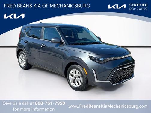 Gray 2023 Kia Soul LX