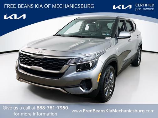 Steel Gray 2023 Kia Seltos LX