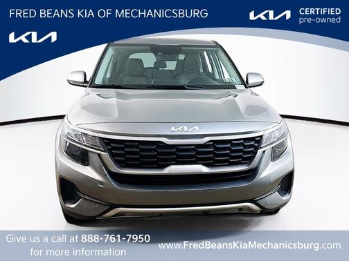 Steel Gray 2023 Kia Seltos LX