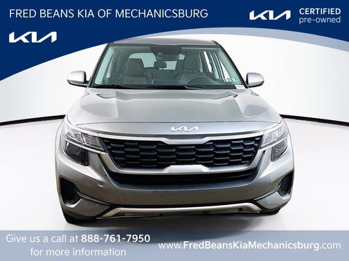 Steel Gray 2023 Kia Seltos LX