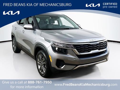 Steel Gray 2023 Kia Seltos LX