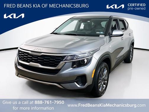 Steel Gray 2023 Kia Seltos LX