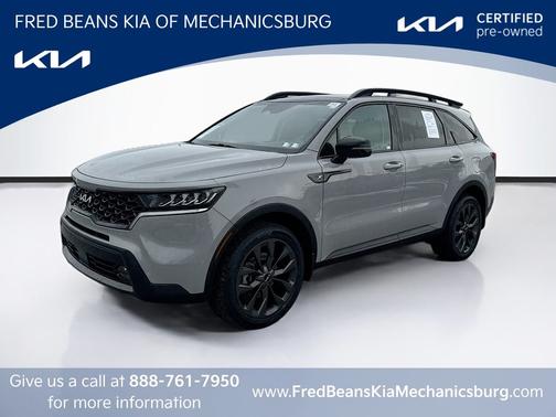 Wolf Gray 2023 Kia Sorento X-Line EX
