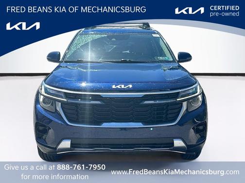Ocean Blue 2025 Kia Seltos EX
